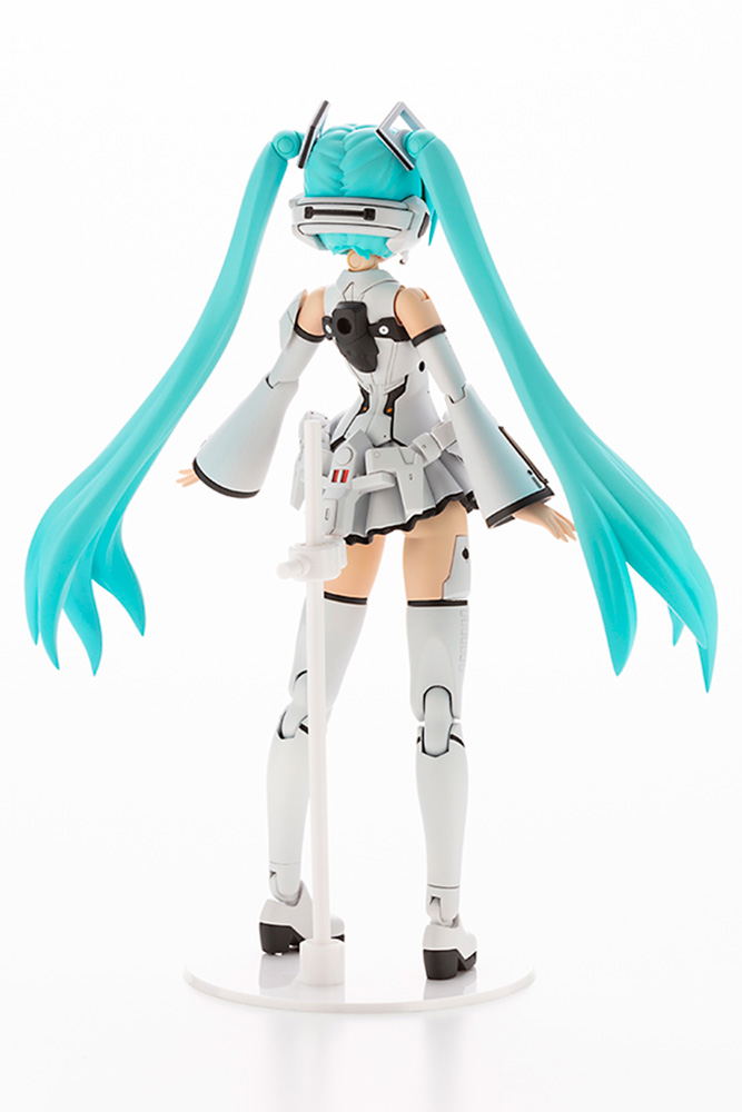 Frame Arms Girl Frame Music Girl Plastic Model Kit: Hatsune Miku (MARUTTOYS Ver.) with TAMOTU (Miku Ver.) image 3