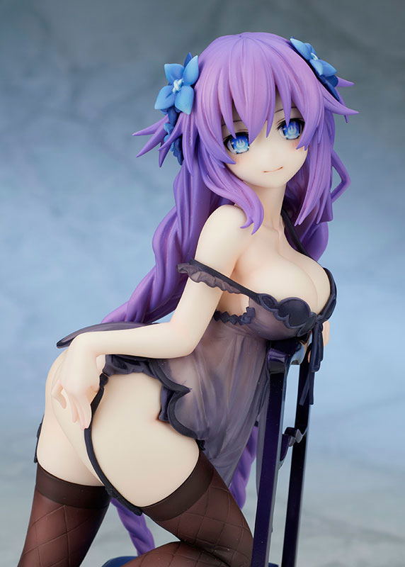Hyperdimension Neptunia Pre-Painted Figure: Purple Heart Baby Doll Ver. image 7