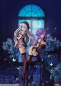 Hyperdimension Neptunia Pre-Painted Figure: Purple Heart & Black Heart Baby Doll Ver. thumbnail 15