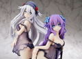 Hyperdimension Neptunia Pre-Painted Figure: Purple Heart & Black Heart Baby Doll Ver. thumbnail 8