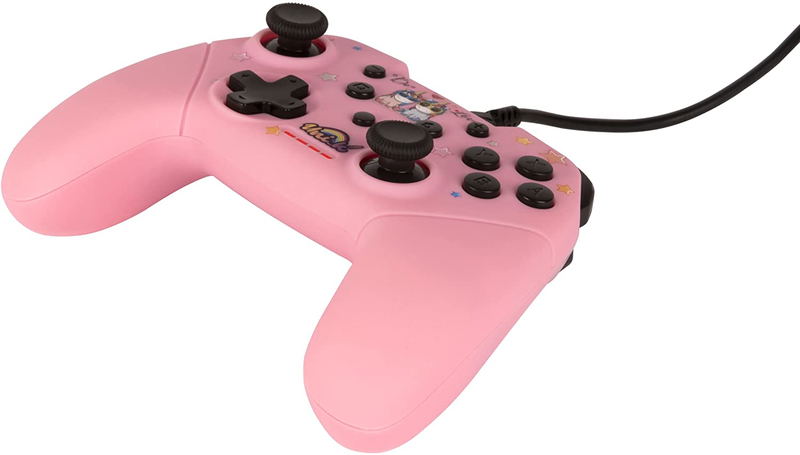 Konix Unik Switch Wired Controller for Nintendo Switch (Be Love Pink) image 3