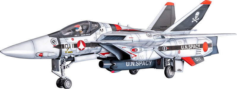 Macross Do You Remember Love? PLAMAX 1/72 Scale Plastic Model Kit: VF-1A/S Fighter Valkyrie (Hikaru Ichijyo's Fighter) image 1