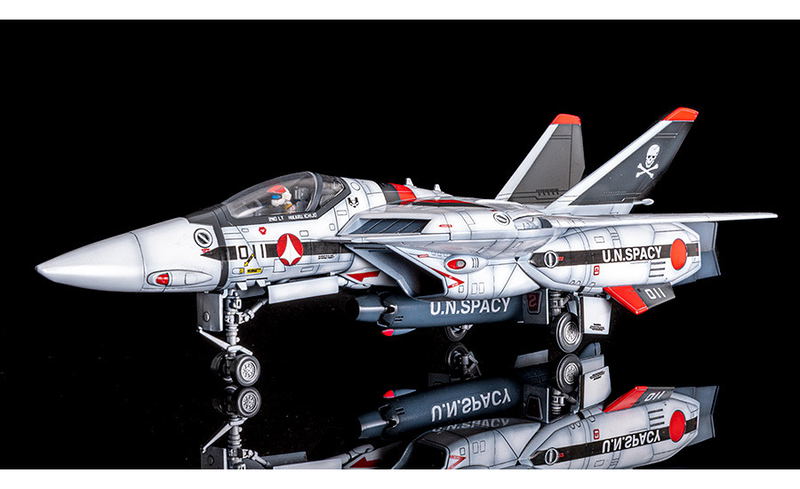 Macross Do You Remember Love? PLAMAX 1/72 Scale Plastic Model Kit: VF-1A/S Fighter Valkyrie (Hikaru Ichijyo's Fighter) image 2