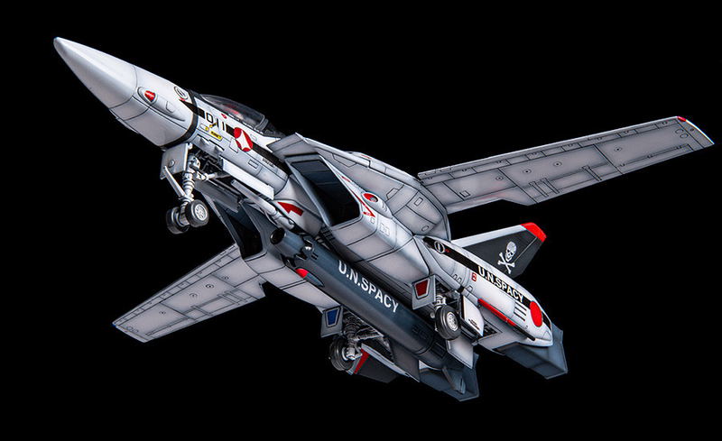 Macross Do You Remember Love? PLAMAX 1/72 Scale Plastic Model Kit: VF-1A/S Fighter Valkyrie (Hikaru Ichijyo's Fighter) image 7