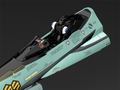 Macross Frontier PLAMAX MF-59 1/20 Scale Plastic Model Kit: Minimum Factory Fighter Nose Collection RVF-25 Messiah Valkyrie (Luca Angeloni's Fighter) thumbnail 5