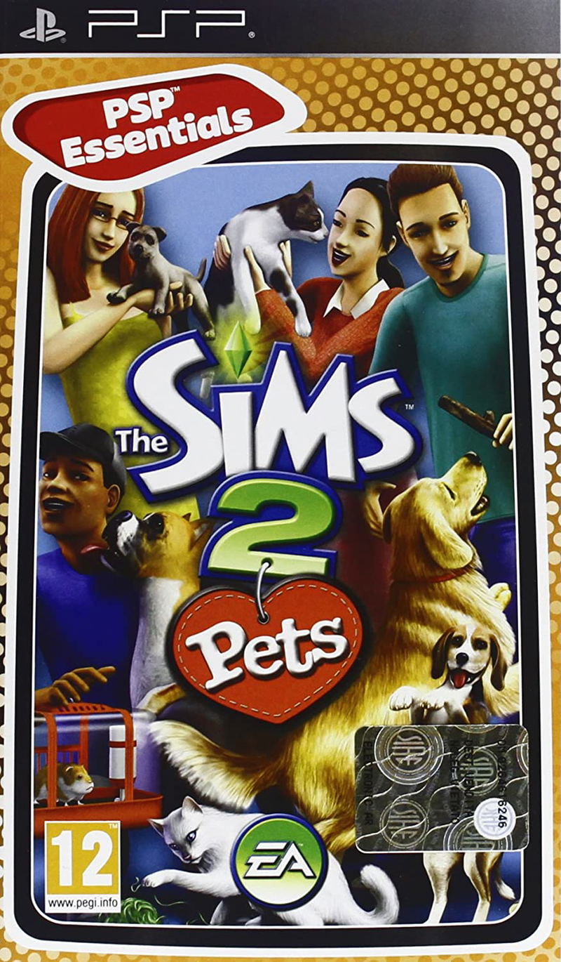 The Sims 2: Pets (PSP Essentials) (Italian Cover) image 1