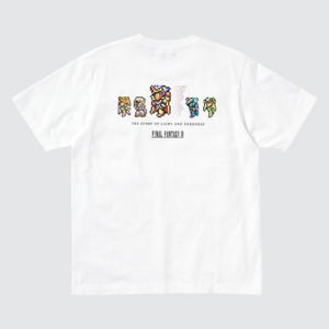 UT Final Fantasy 35th Anniversary - Final Fantasy IV T-shirt White (XXXL Size)_
