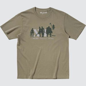 UT Final Fantasy 35th Anniversary - Final Fantasy XI T-shirt Olive (XXL Size)_