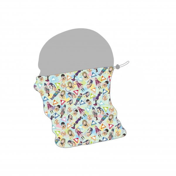 Yuru Camp - Anime Pattern Neck Gaiter image 1