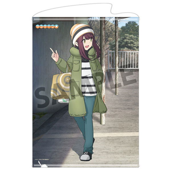 Yuru Camp Original Illustration B2 Wall Scroll: Ayano Toki Hamamatsu Souvenir Version image 1