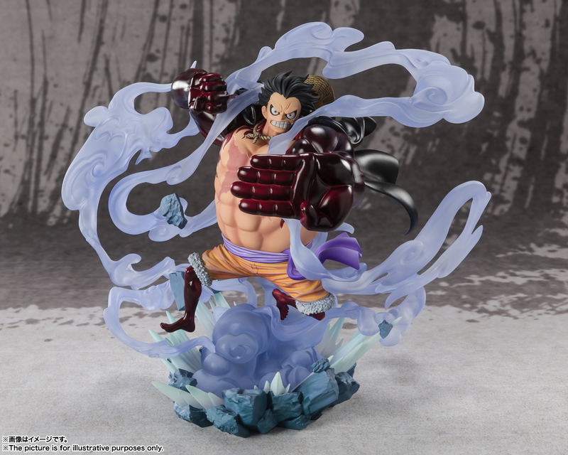 Figuarts Zero Extra Battle One Piece: Monkey D. Luffy -Gear 4 Three Captain Battle of Monsters on Onigashima- image 2
