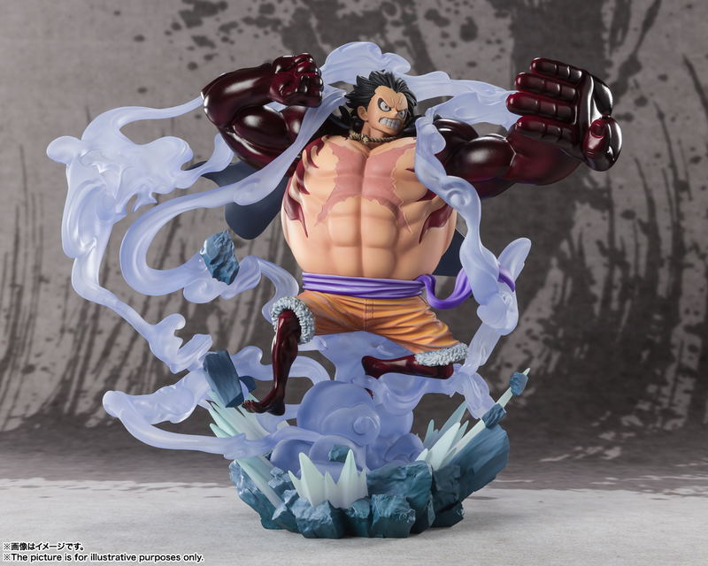 Figuarts Zero Extra Battle One Piece: Monkey D. Luffy -Gear 4 Three Captain Battle of Monsters on Onigashima- image 3