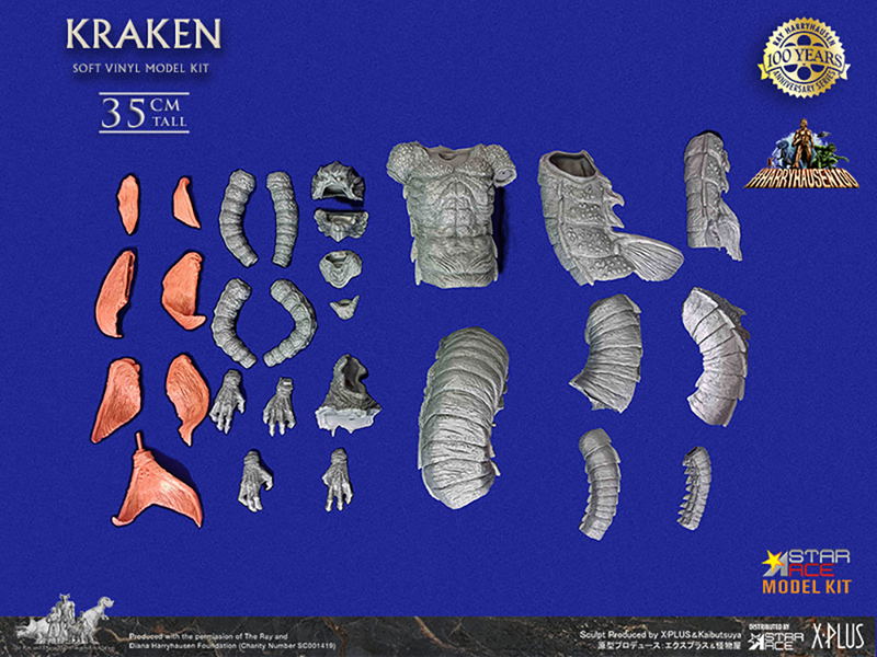 Kraken Soft Vinyl Model Kit (Big Size) image 10