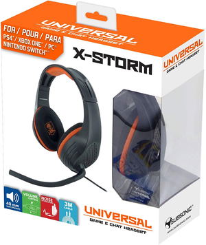 Subsonic X-Storm Universal Game & Chat Headset for Nintendo Switch / PlayStation 4 / Xbox One / PC_