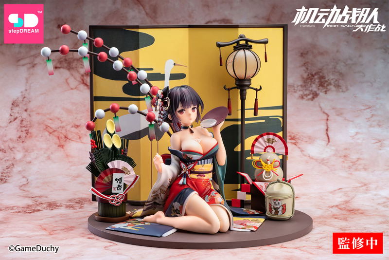 Kidou Sentai Iron Saga 1/6 Scale Pre-Painted Figure: Elaine New Year Special Baby Skin Ver. image 1