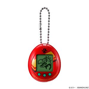 EVANGELION x Tamagotchi: General-Purpose Egg Type Kessen Heiki Evacchi Asuka Model