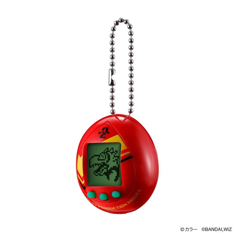 EVANGELION x Tamagotchi: General-Purpose Egg Type Kessen Heiki Evacchi Asuka Model image 3