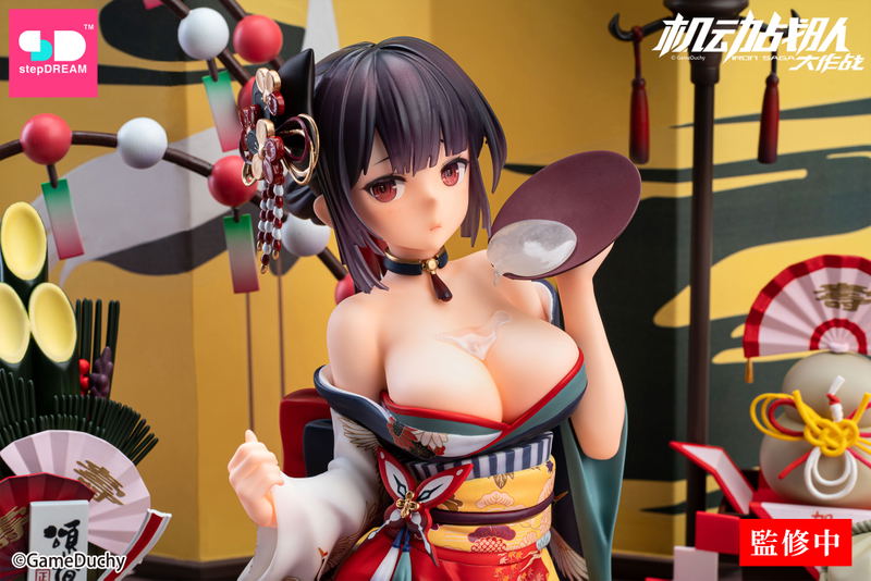Kidou Sentai Iron Saga 1/6 Scale Pre-Painted Figure: Elaine New Year Special Baby Skin Ver. image 7