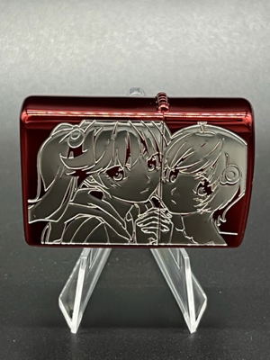 Monogatari Series - Fire Sisters Zippo Case (No fuel or gas included)_