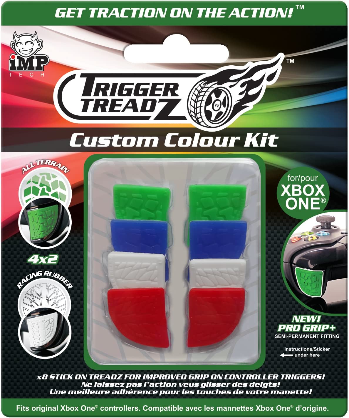 Trigger Treadz: 8-Pack Custom Colour Kit for Xbox for Xbox One