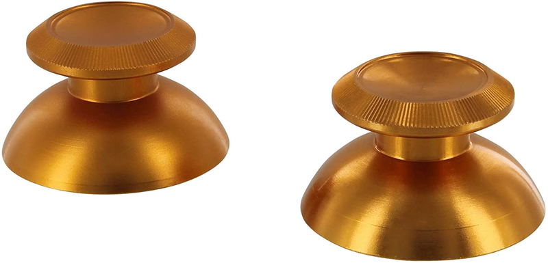 ZedLabz Aluminium Alloy Metal Analog Thumbsticks for PS4 (Gold) image 1