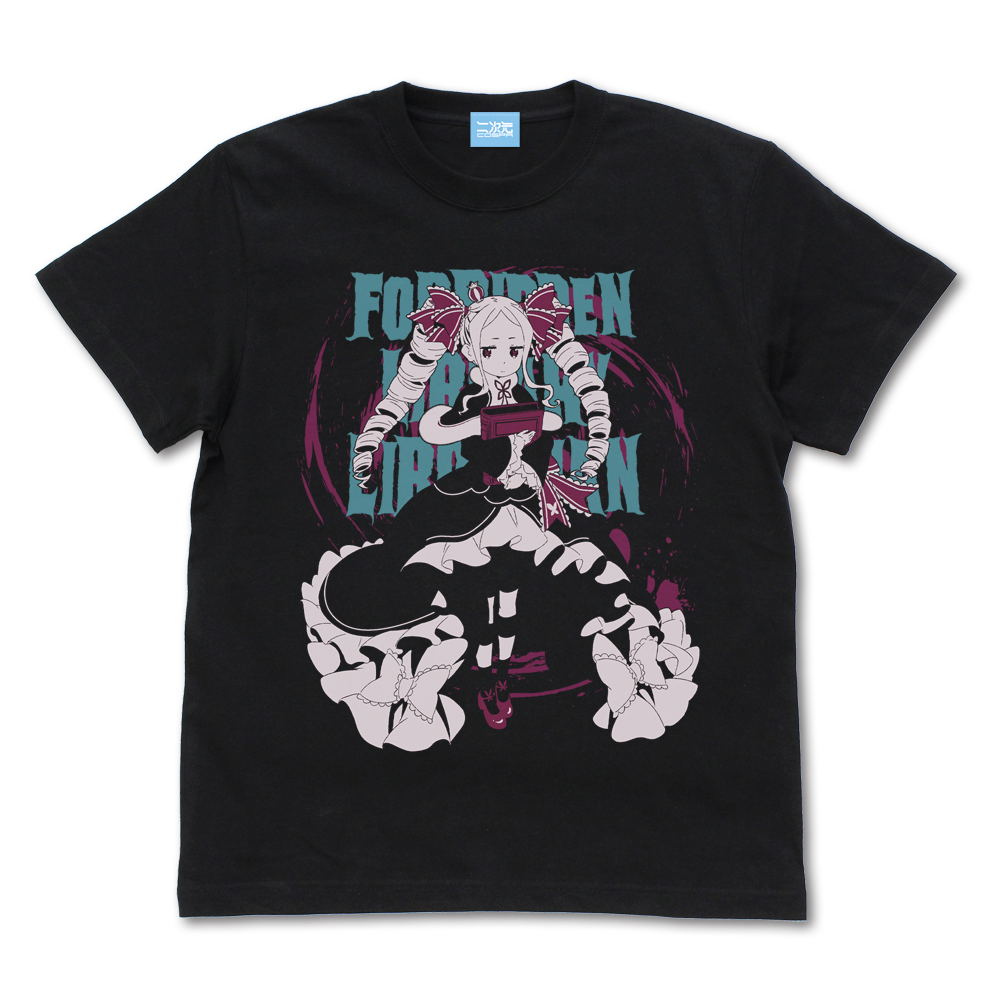 Re:Zero - Starting Life In Another World Beatrice T-shirt Black (M Size)