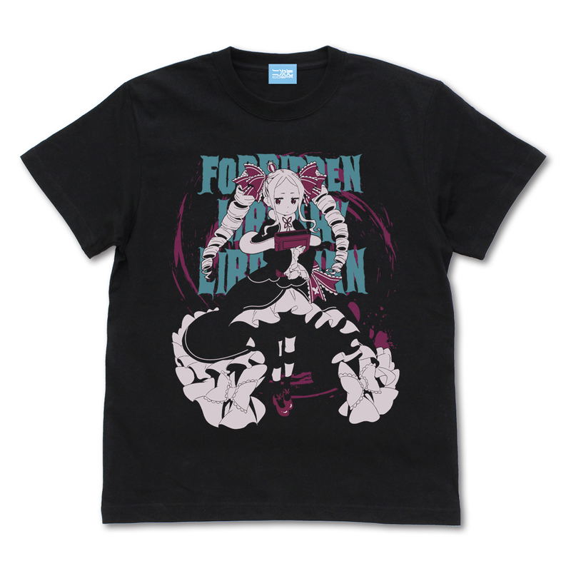 Re:Zero - Starting Life In Another World Beatrice T-shirt Black (XL Size) image 1