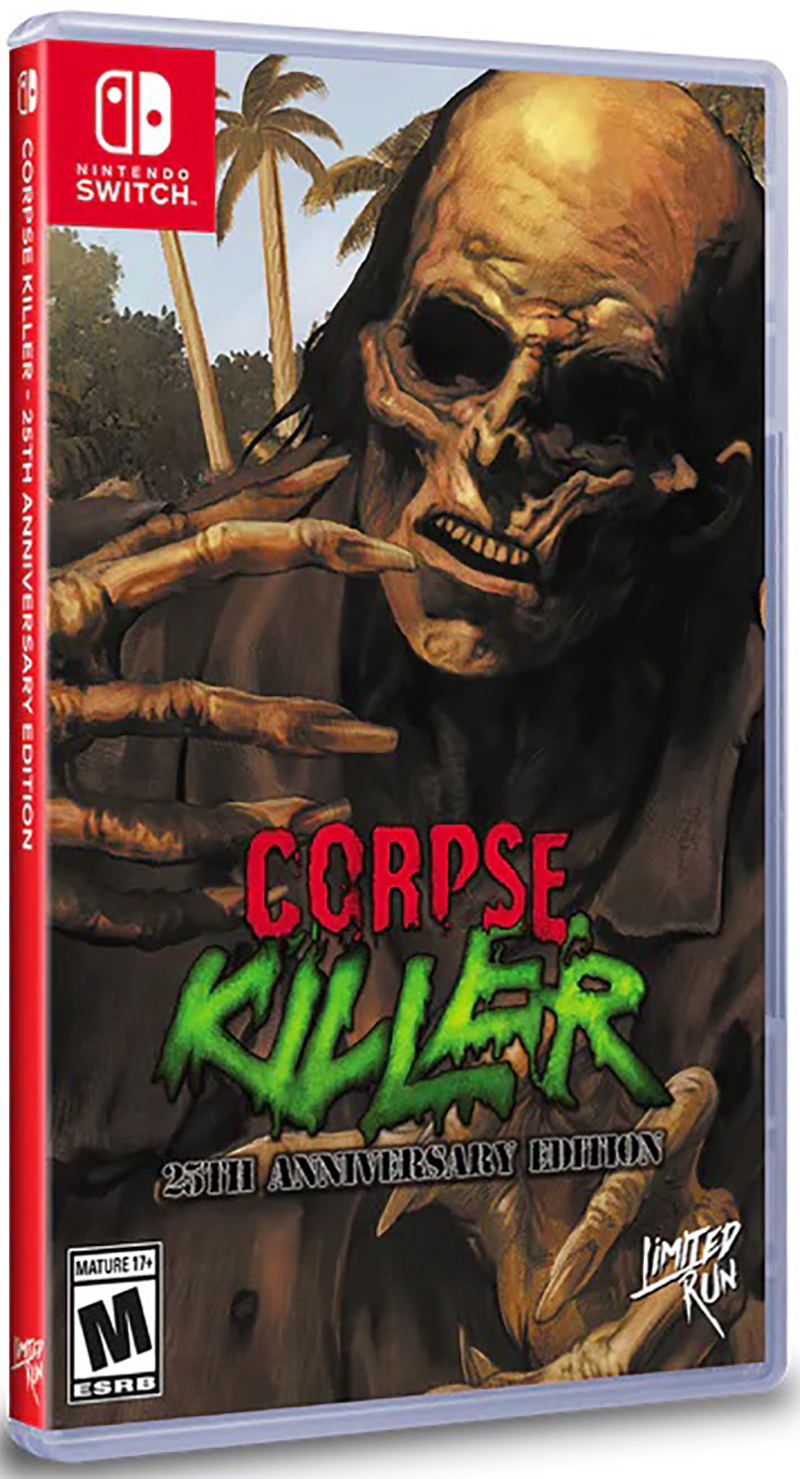 Corpse Killer 25th Anniversary Edition hot for Nintendo Switch LRG NEW