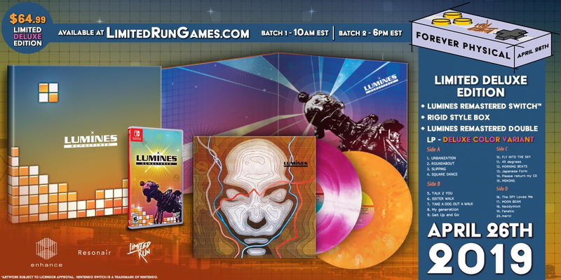 Lumines Remastered [Deluxe Edition] image 1