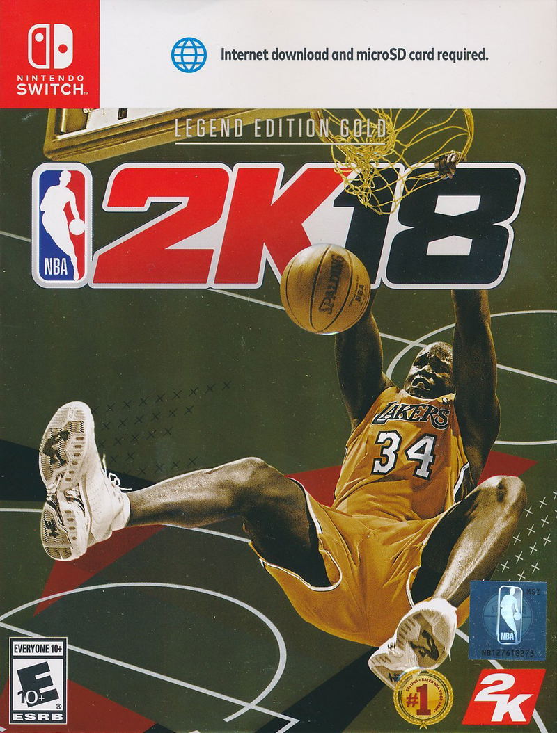 NBA 2K18 [Legend Edition Gold] image 1