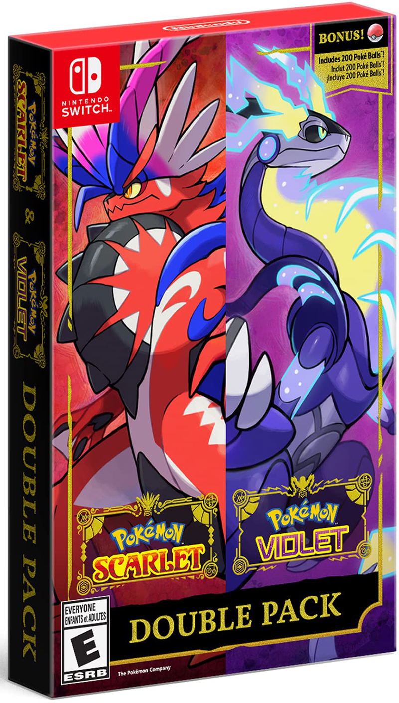 Pokemon Scarlet and Violet Double Pack 対応 Nintendo Switch 