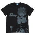 Re:Zero - Starting Life In Another World Rem All Print T-shirt Black (S Size) thumbnail 1