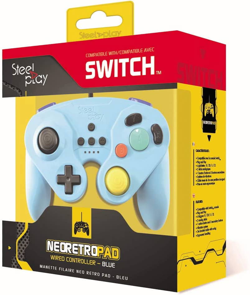 Steelplay - Steelplay Manette Neo Retro Pad Filaire for Nintendo Switch ...