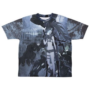 Black Rock Shooter Dawn Fall Double-sided Full Graphic T-shirt (L Size)_