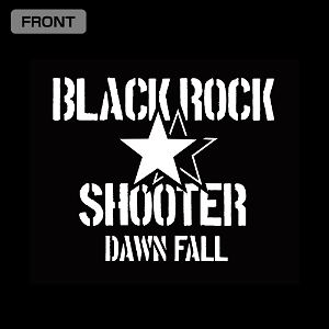 Black Rock Shooter Dawn Fall Thin Dry Hoodie Black (L Size)