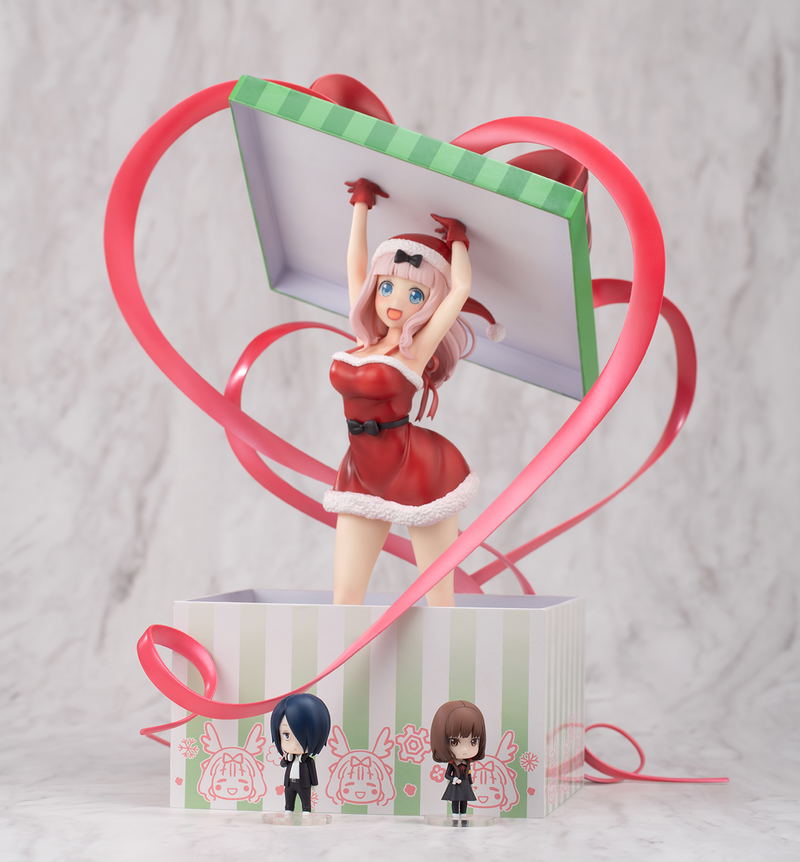 Kaguya-sama Love is War Season 2 1/7 Scale Pre-Painted Figure: Chika Fujiwara Christmas Present Ver. image 3