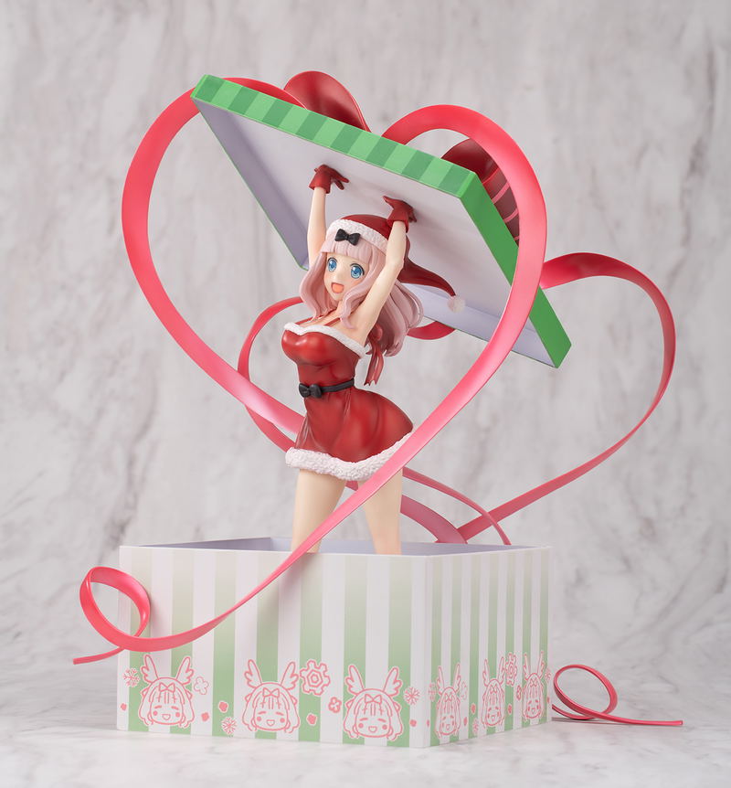 Kaguya-sama Love is War Season 2 1/7 Scale Pre-Painted Figure: Chika Fujiwara Christmas Present Ver. image 4
