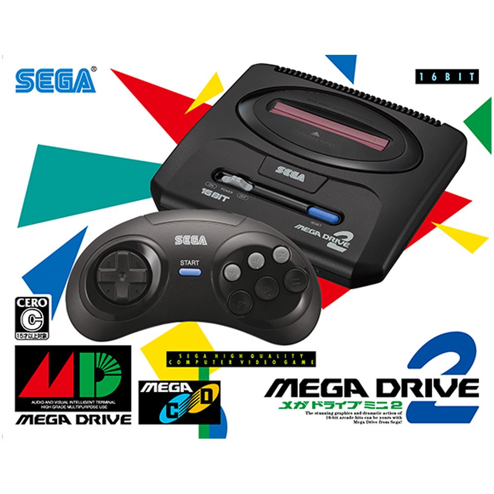 Sega MEGA DRIVE MEGADRIVE Mini W Classic SEGA Games Japan NEW ~~