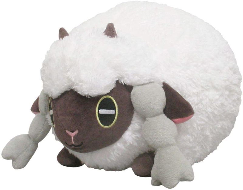 Pokemon Mochifuwa Cushion PZ56: Wooloo (Re-run) image 1