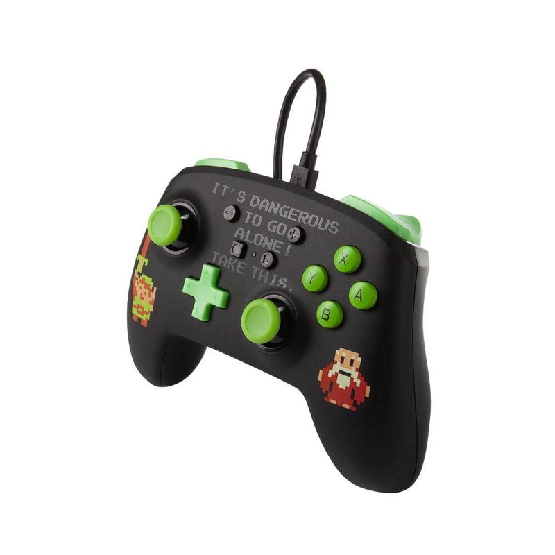 PowerA Enhanced Wired Controller for Nintendo Switch (Retro Zelda) image 2