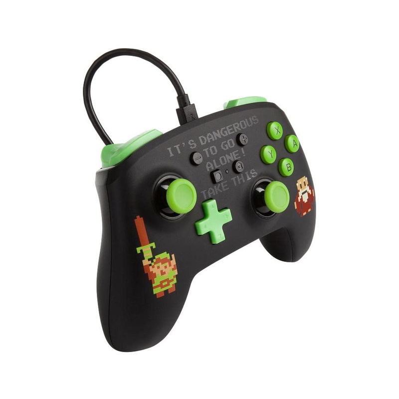 PowerA Enhanced Wired Controller for Nintendo Switch (Retro Zelda) image 3