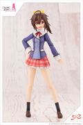 Sousaishojoteien x Frame Arms Girl 1/10 Scale Plastic Model Kit: Ao Gennai Wakaba Girls' High School Winter Clothes thumbnail 2
