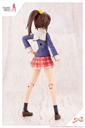 Sousaishojoteien x Frame Arms Girl 1/10 Scale Plastic Model Kit: Ao Gennai Wakaba Girls' High School Winter Clothes
