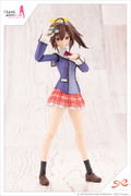 Sousaishojoteien x Frame Arms Girl 1/10 Scale Plastic Model Kit: Ao Gennai Wakaba Girls' High School Winter Clothes thumbnail 4