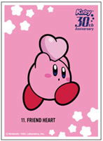Kirby's Dream Land Character Sleeve 30th Friend Heart EN-1092 image 1