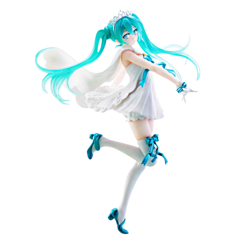 Piapro Characters Hatsune Miku SPM Figure: Hatsune Miku 15th Anniversary Suou Ver. image 1