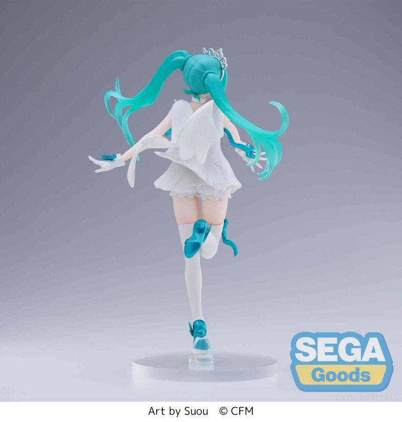Piapro Characters Hatsune Miku SPM Figure: Hatsune Miku 15th Anniversary Suou Ver. image 10