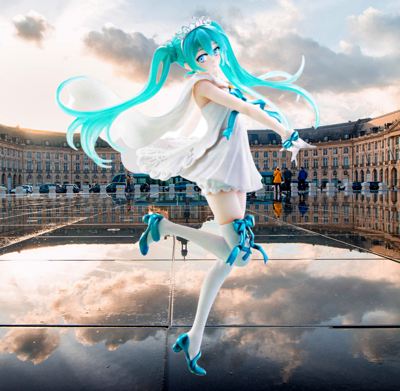 Piapro Characters Hatsune Miku SPM Figure: Hatsune Miku 15th Anniversary Suou Ver. image 12