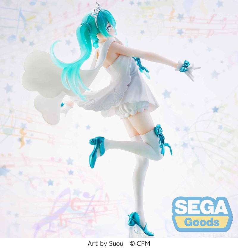 Piapro Characters Hatsune Miku SPM Figure: Hatsune Miku 15th Anniversary Suou Ver. image 5