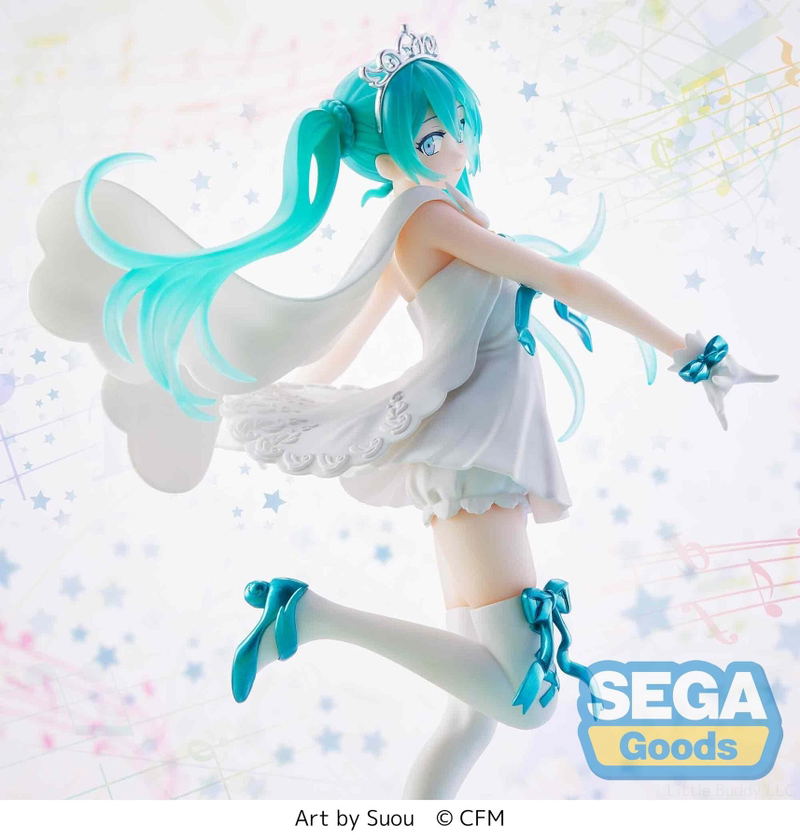 Piapro Characters Hatsune Miku SPM Figure: Hatsune Miku 15th Anniversary Suou Ver. image 6